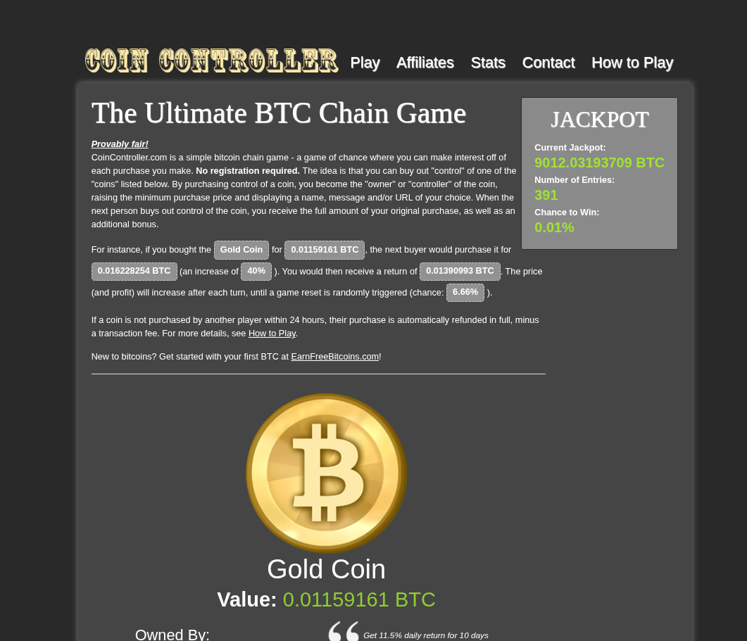 Coin Controller