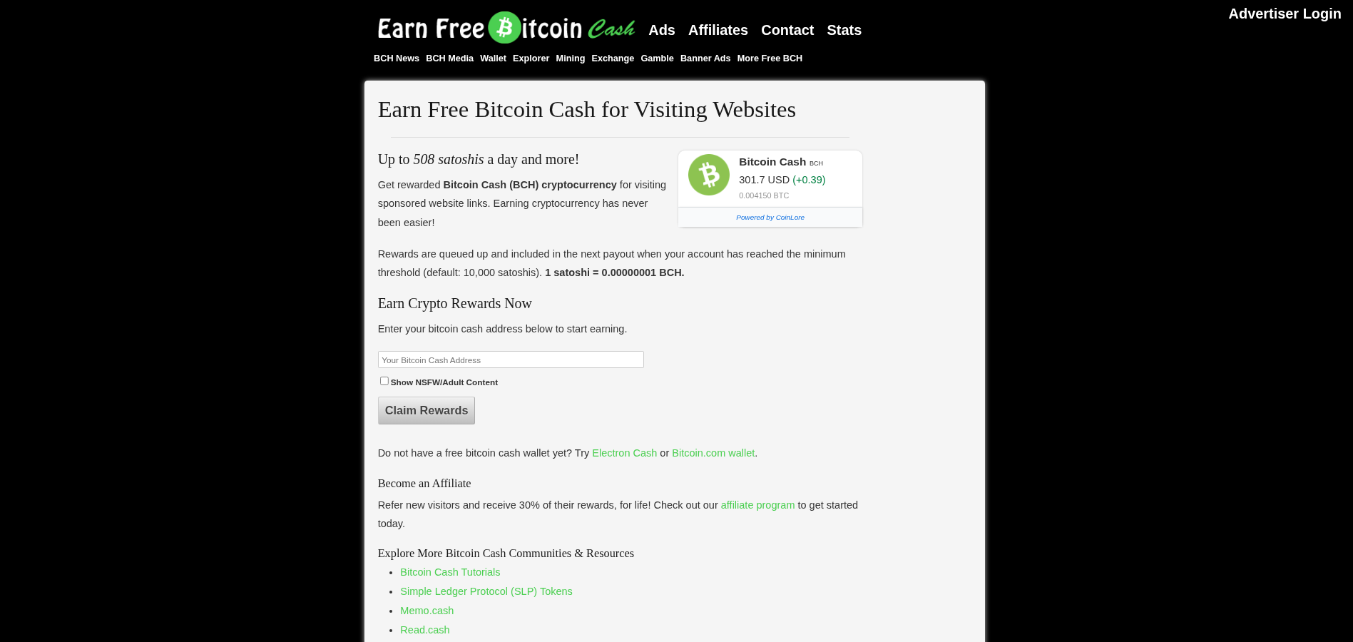 EarnFreeBitcoins
