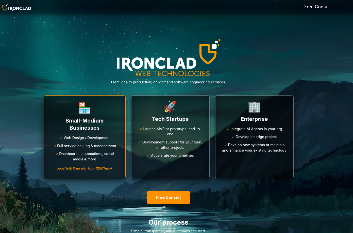Ironclad Web Technologies